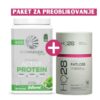 Paket PREOBLIKOVANJE - HQ28 Fatloss in Sunwarrior Active proteini