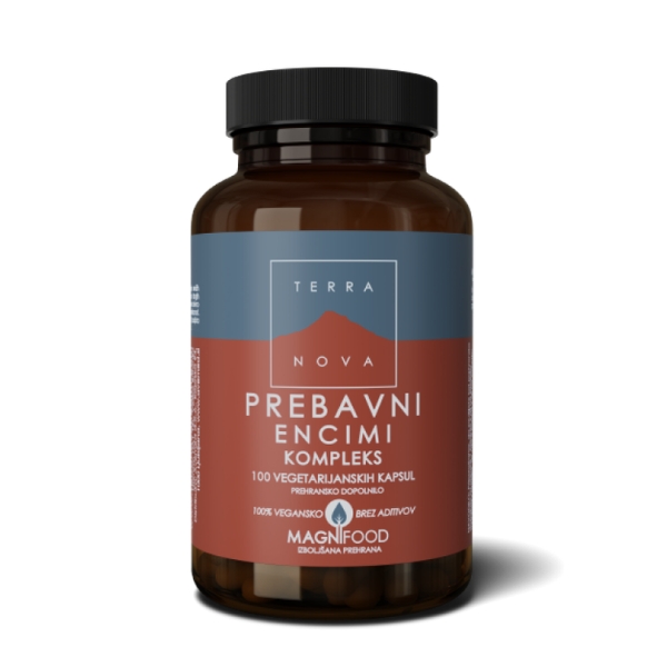 Terranova Prebavni encimi kompleks, 50/100 kapsul