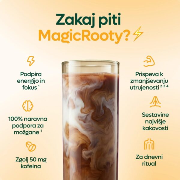 magicrooty-lastnosti MagicRooty Kava - magični napitek z adaptogeni in medicinskimi gobami