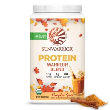sunwarrior-warrior-blend-proteini-pumpkin-spice-750g Sunwarrior Warrior Blend rastlinski proteini - Pumpkin spice, 750 g