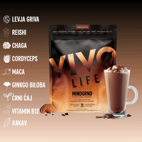 Vivo life MINDGRND napitek - nadomestek kave, 154 g