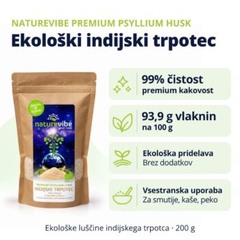 NatureVibe Premium Psyllium Husk Prednosti