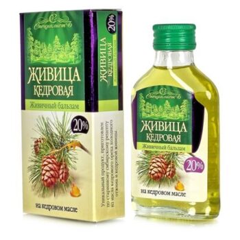 smola sibirske cedre v olju