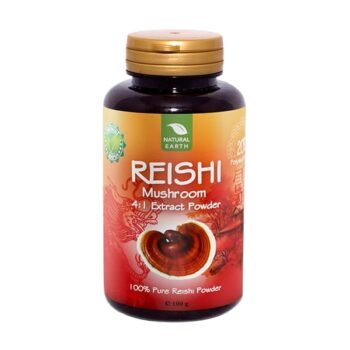 Natural earth Reishi ekstrakt v prahu, 100g
