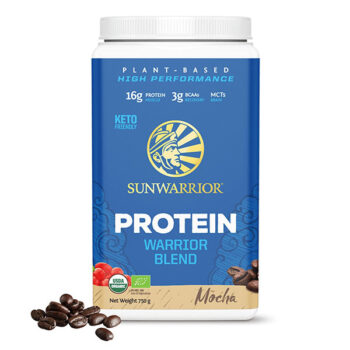 Sunwarrior Warrior Blend rastlinski proteini - Mocha, 750 g