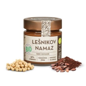 Lešnikov namaz 20 chocolate - bio