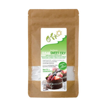 Eritritol SugarSweet Ery (80% sladkost navadnega sladkorja), 200 g