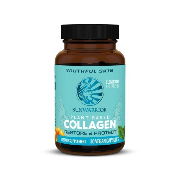 Sunwarrior veganski kolagen booster v kapsulah - prehransko dopolnilo, 30 kapsul